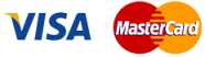accept VISA and MasterCard
