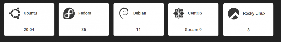 proxmox based on any linux distr